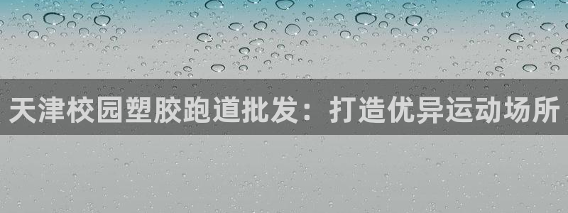 Ag尊龙平台：天津校园塑胶跑道批发：打造优异运动场所