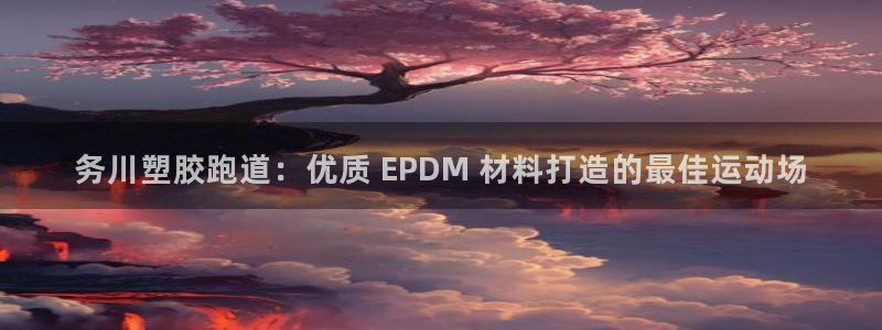 凯时官网联系方式：务川塑胶跑道：优质 EPDM 材料打造的最佳运动场
